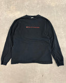 VINTAGE BLACK MIT LONG SLEEVE TEE - L