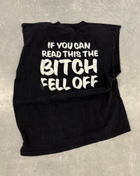 BLACK “FELL OFF” TANK TOP - XL