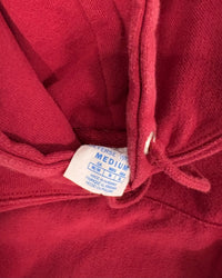 VINTAGE MAROON REVERSE WEAVE CHAMPION HOODIE - M