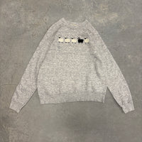 Vintage Heather Gray Black Sheep Crewneck - S