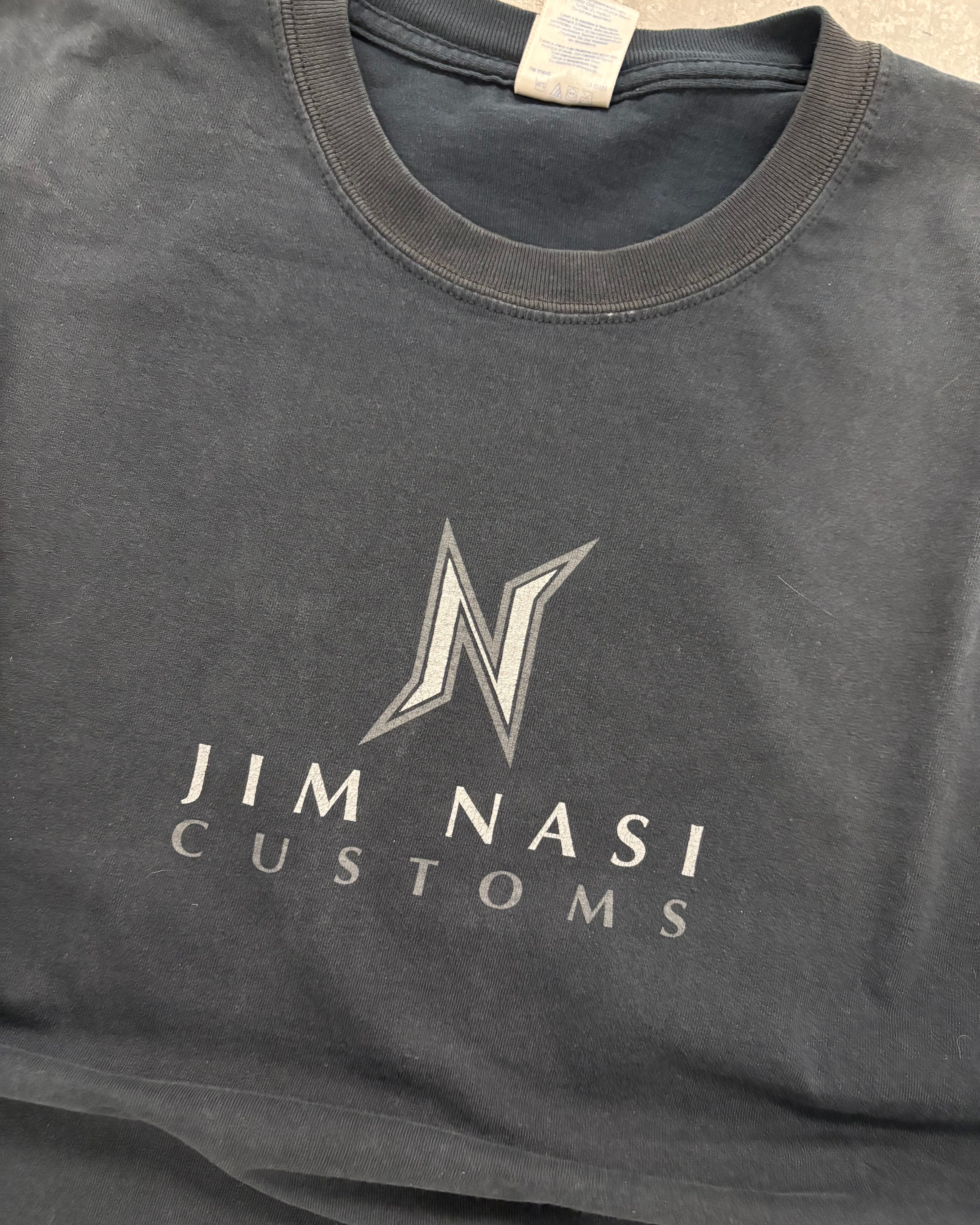 VINTAGE BLACK JIM NASI TEE - XXL