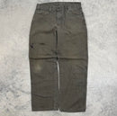 VINTAGE GREEN DICKIES CARPENTER PANTS - 33