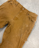 FADED BROWN DICKIES CARPENTER PANTS - 32