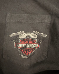 BLACK HARLEY DAVIDSON CAYMAN ISLANDS TEE - M