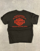 BLACK HARLEY DAVIDSON CAYMAN ISLANDS TEE - M