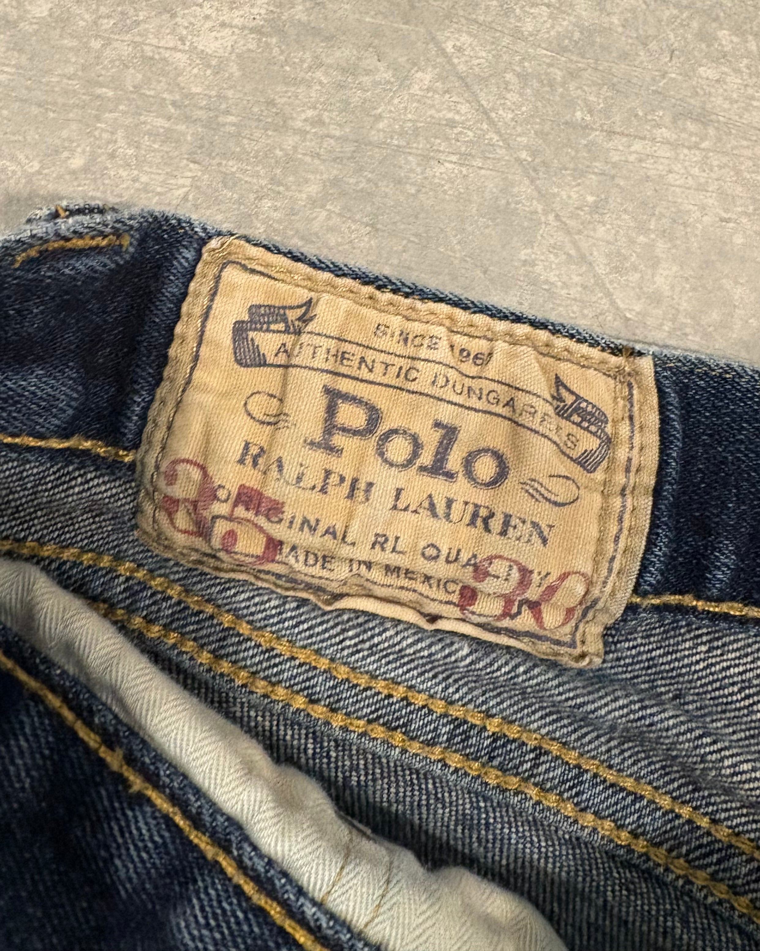 VINTAGE FADED POLO DENIM - 35