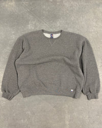 VINTAGE GRAY RUSSELL CREW - L