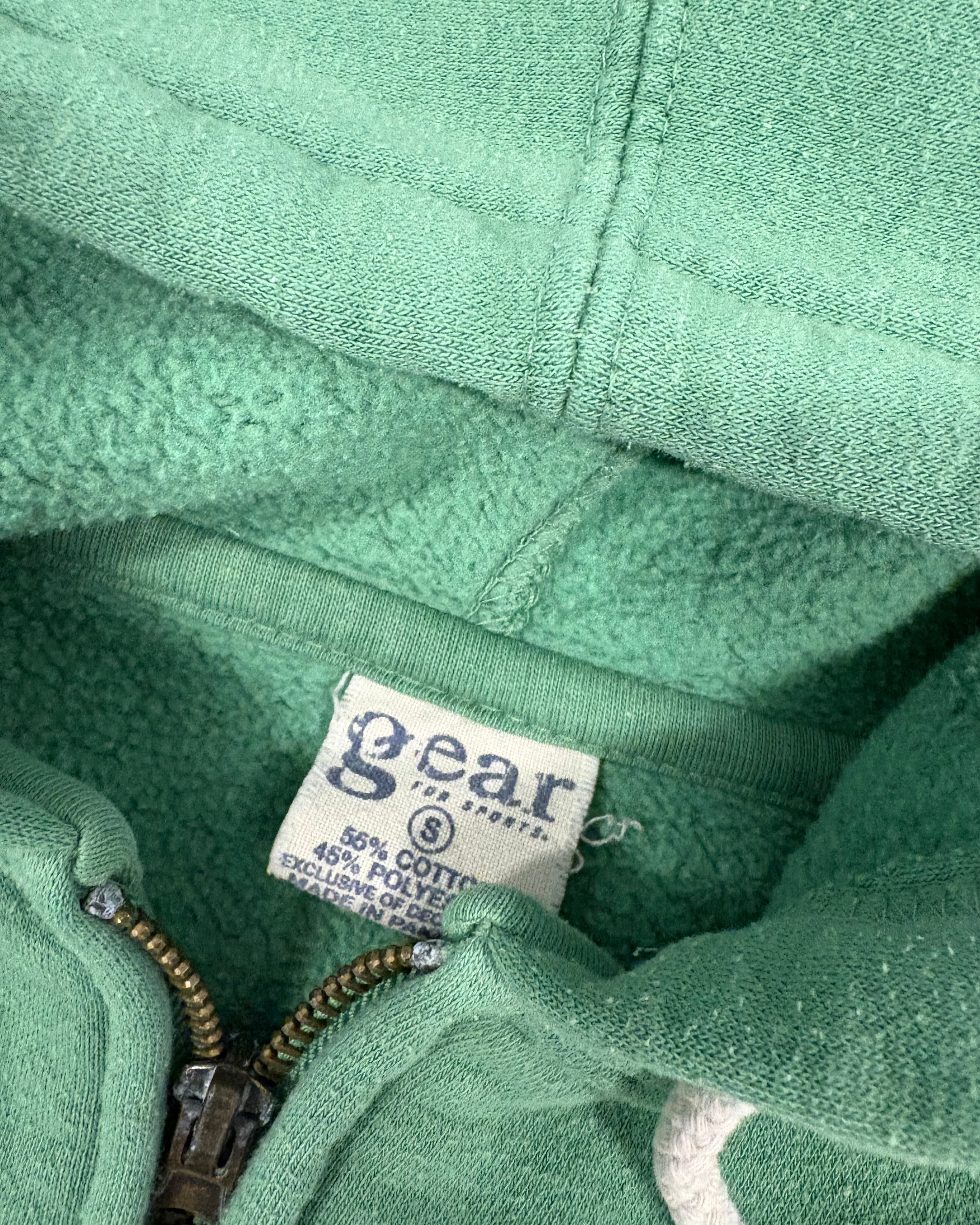 VINTAGE GREEN URI HALF ZIP - S