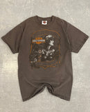 Faded Gray Harley Davidson Tee - S