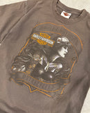 Faded Gray Harley Davidson Tee - S