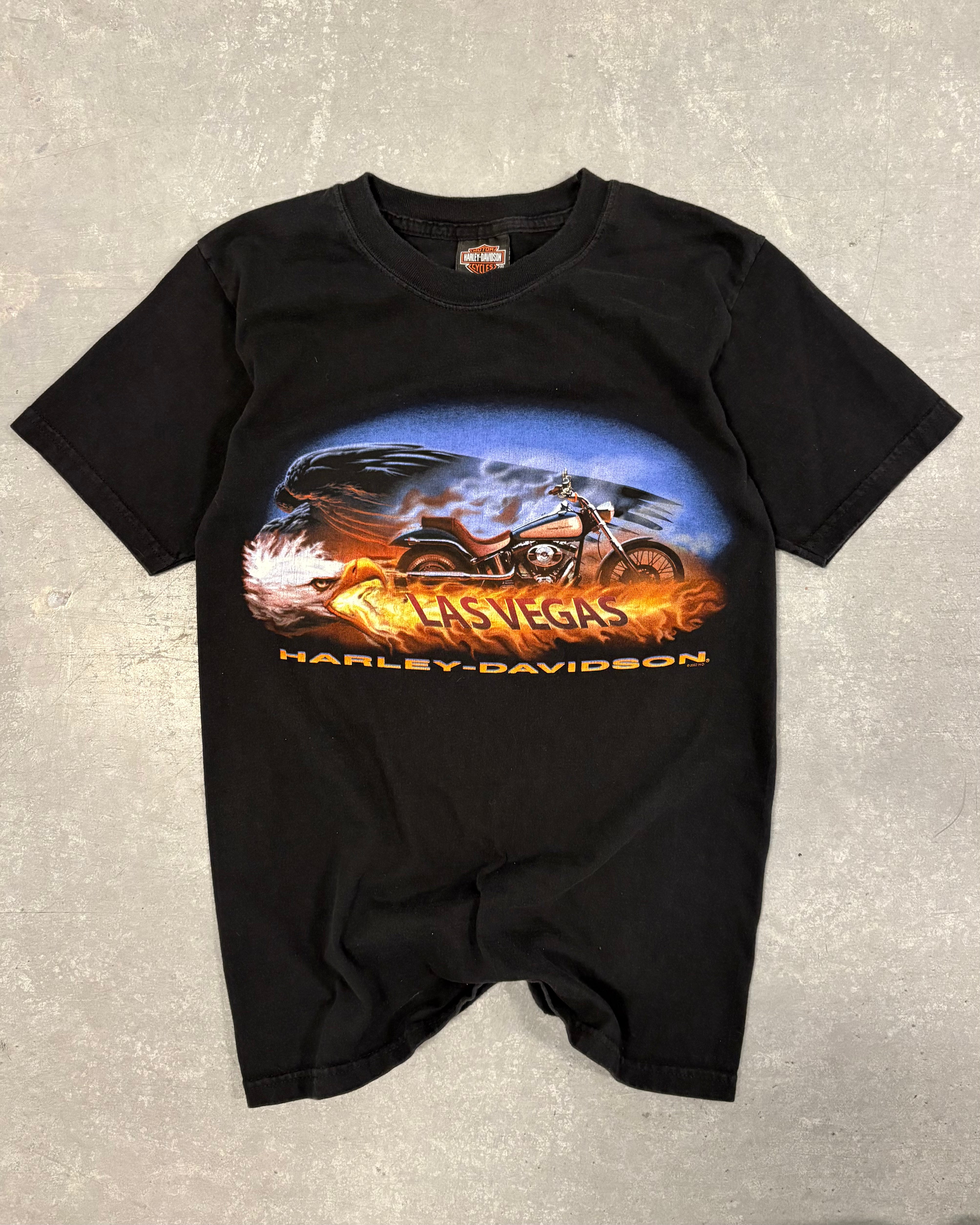 Black Harley Davidson Las Vegas Tee - S