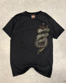 Black Harley Davidson Cross Tee - S