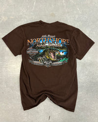 Brown Harley Davidson Boar Tee - S