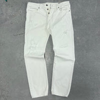 White Diesel Distressed Denim  - 34