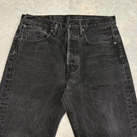 Vintage Faded Black Levis 501 - 31