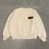 Vintage White Muscle Masters Crewneck - S