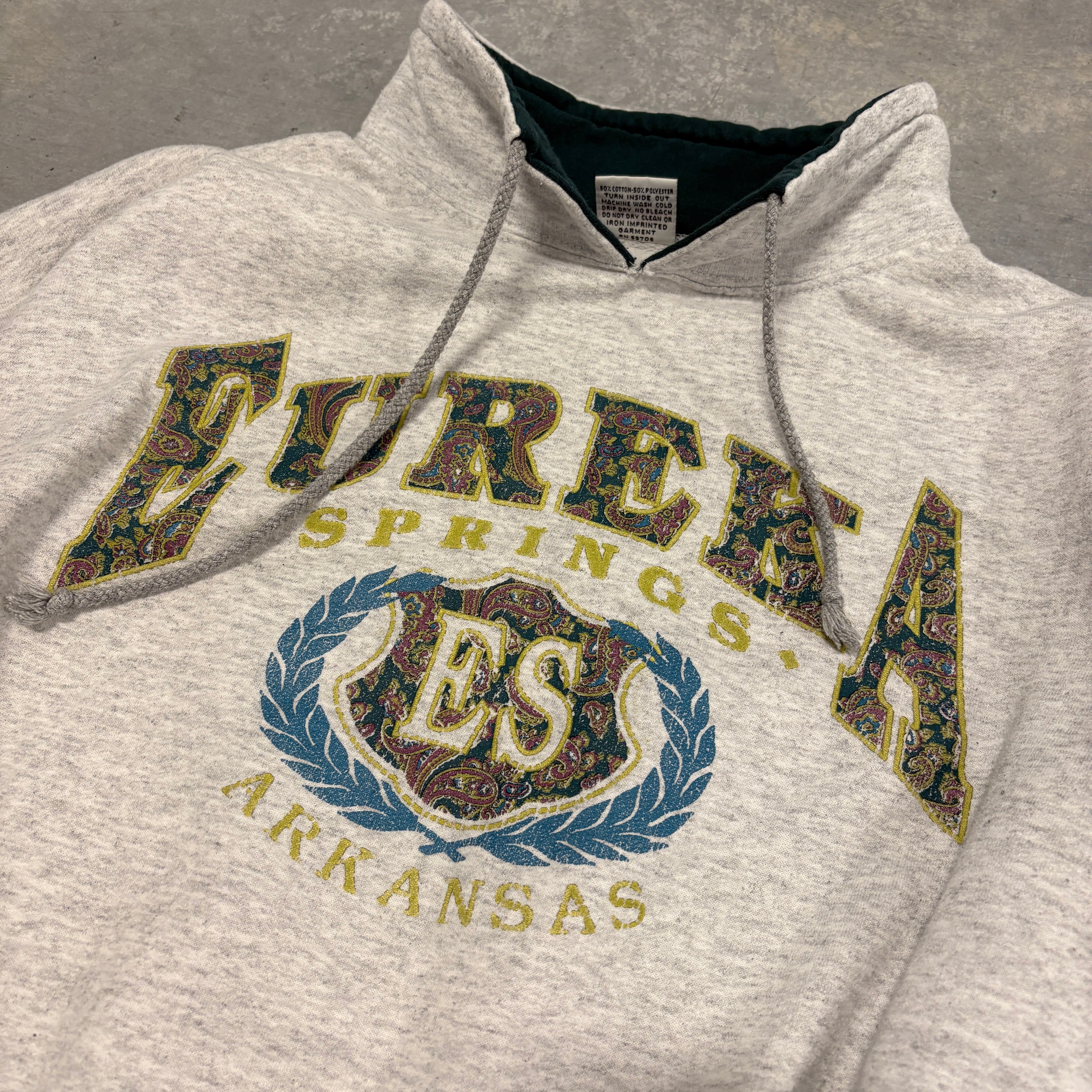 Vintage Heather Gray Eureka Crewneck - M